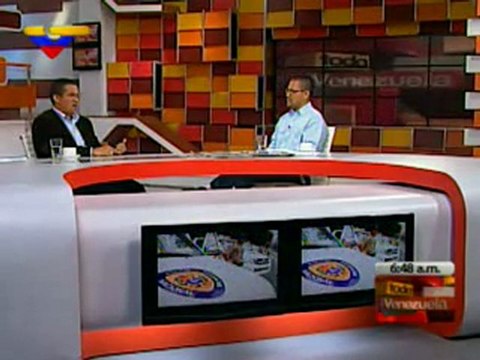 (VIDEO) Toda Venezuela 20.01.2012 Luis Fernandez director de la PNB 2/3