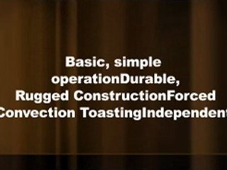 Belleco JT3-BH Conveyor Toaster