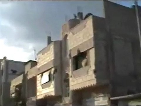 فري برس حمص باباعمرو آثار القصف المدفعي والدمار الذي خلفته عصابات الله الله يا عرب 29 10 2011 ‫ ج3