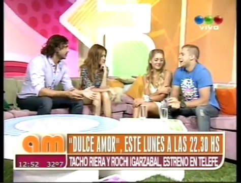 Nico y Rochi en AM 19012012 (ESPACIOCRIS)