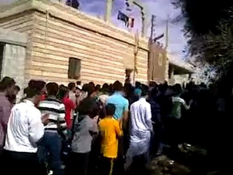 فري برس الحراك بلدة المليحة الشرقية جمعة الحظرالجوي 28 10 2011