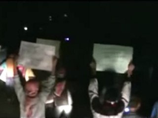 فري برس   درعا طريق السد بدرعا 29 10 2011ج2