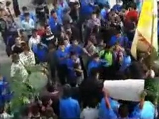 فري برس   ادلب   معرشمشة    مظاهرة طلابية 30 10 2011