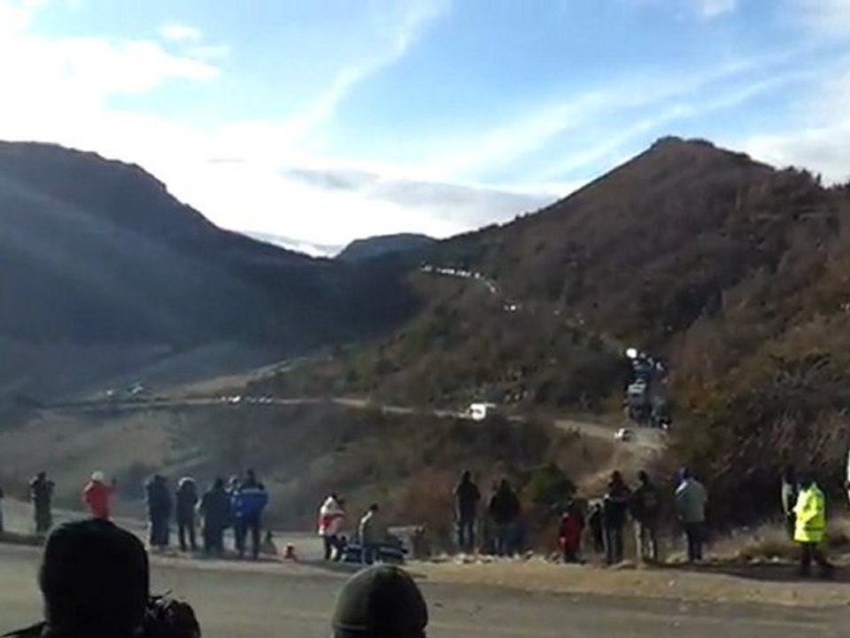 Sébastien Loeb, Rallye Monte-Carlo 20/01/2012, Spéciale n°13, Col Saint-Jean.