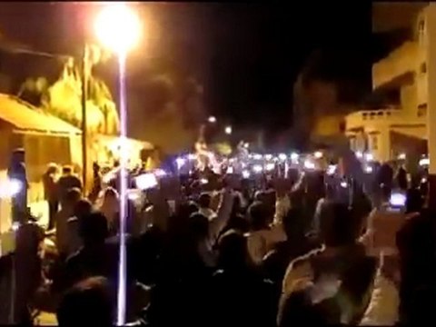 فري برس حمص مسائية الانشاءات المحتلة تحت الرصاص 29 10 2011