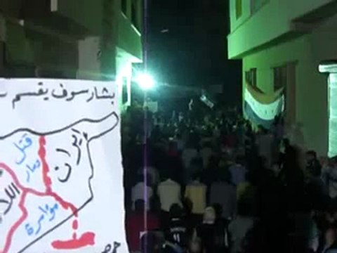 فري برس مسائية حمص جب الجندلي الشعب يريد حظر جوي 30 10 2011