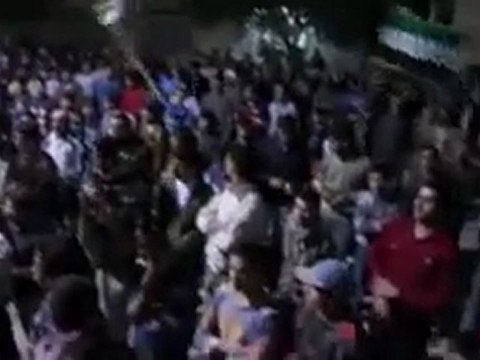 فري برس مظاهرة مسائية أحد تجميد العضوية سرمين إدلب 30 10 2011 ج2