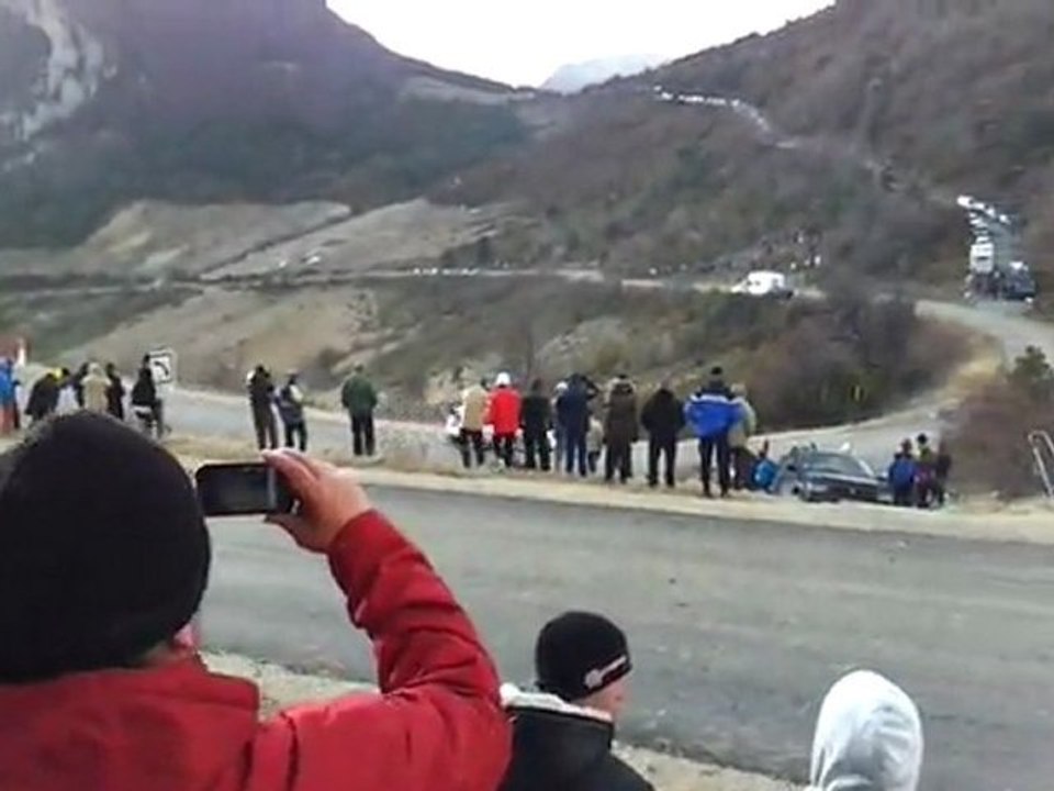 François Delecour, Rallye Monte-Carlo, 20/01/2012, spéciale n°13, Col Saint-Jean.