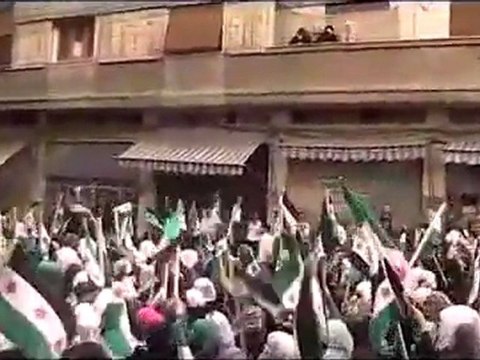 فري برس حمص حي الخالدية مظاهرة حرائر الخالدية بمشاركة جميع الطوائف كلمة بأسم الشباب المسيحي الحر 31 10 2011