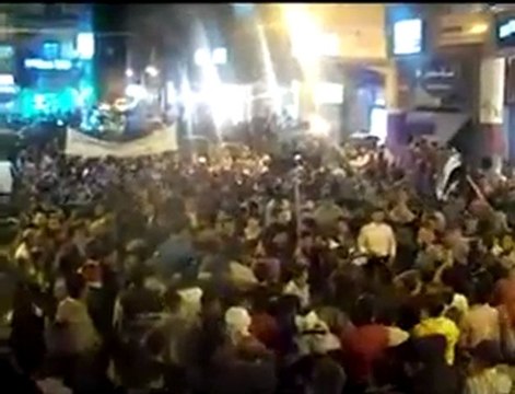 فري برس ادلب مسائيات الثوار في اربعاء رفع علم الاستقلال 2 11 2011