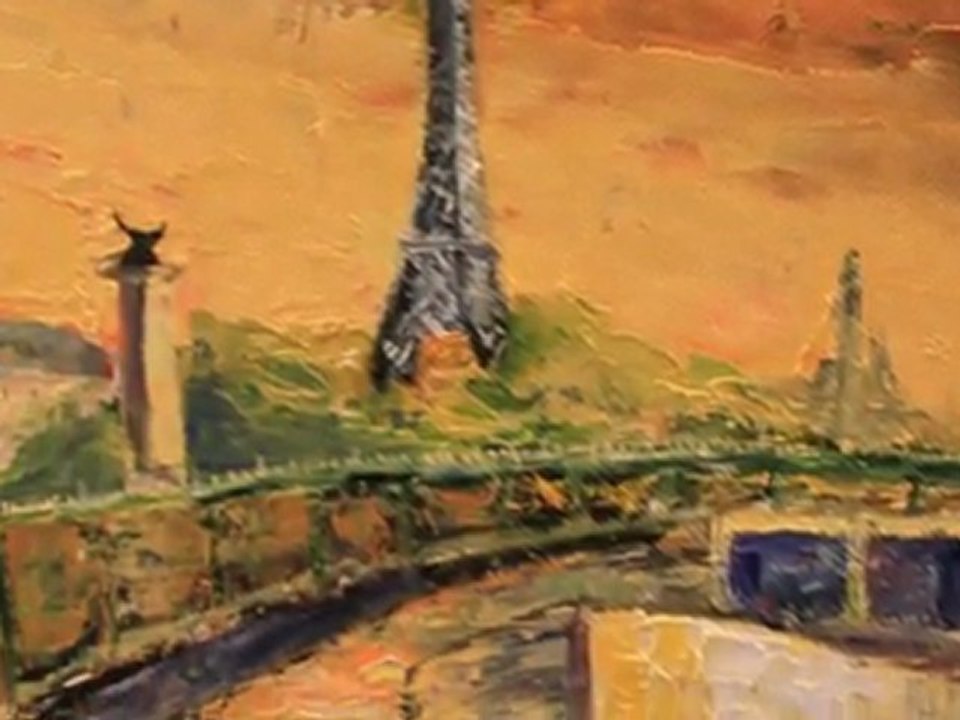 Les peintures à l’huile de Marcelle MALIET et Jean-Marie BOR