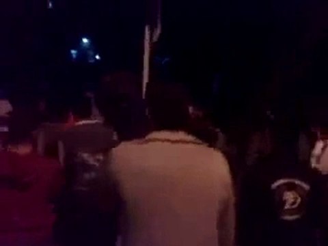 فري برس دمشق برزة مسائيات الثوار للمطالبة باسقاط النظام ونصرة لحمص 3 11 2011