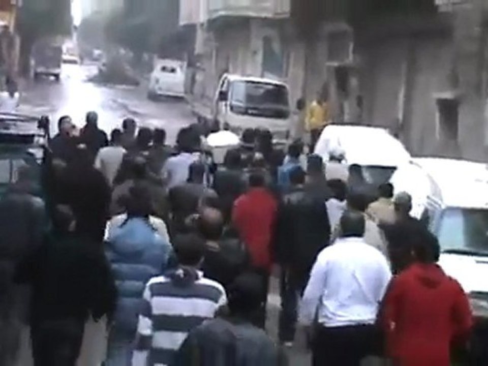 فري برس   حمص   الخالدية الشهيد أحمد سميح حداد  4 11 2011 ج3