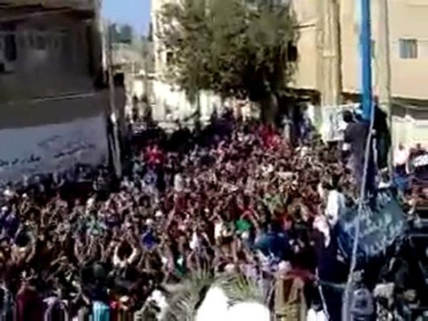 فري برس دير الزور القورية انتفاضة الاحرار في جمعة الله أكبر 4 11 2011
