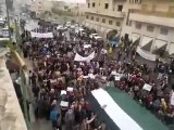 فري برس   إدلب   معرة النعمان مظاهرات في جمعة الله اكبر 4 11 2011 جـ1