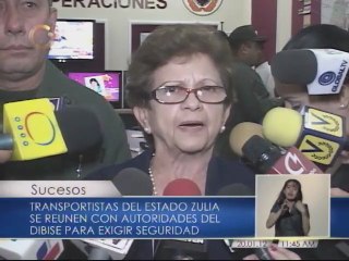 Transportistas se reunen con Dibise en Zulia