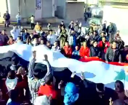 فري برس حلب بيانون مظاهرة صباحية العيد 6 11 2011ج2