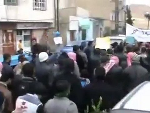 فري برس ريف دمشق رنكوس مظاهرات الثوار في جمعة الله اكبر 4 11 2011 ج1