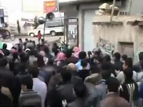فري برس ريف دمشق رنكوس مظاهرات الثوار في جمعة الله اكبر 4 11 2011 ج2