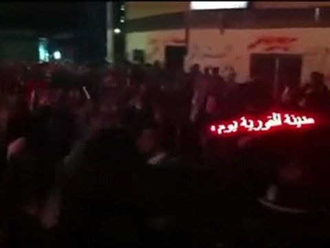 فري برس دير الزور القورية مسائيات الثوار في وقفة عيد 5 11 2011