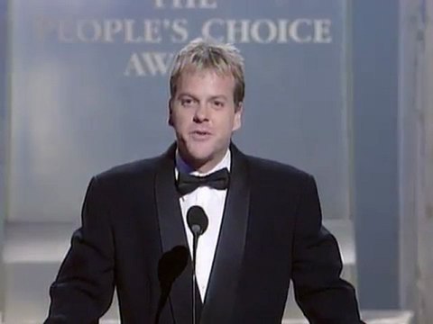 Kiefer Sutherland presents the nominees for the 23rd Annual Favorite Dramatic Motion Picture People's Choice Award