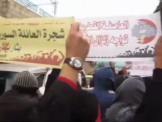 فري برس   دمشق حي المزه جمعة الله اكبر 4 11 2011 ج1