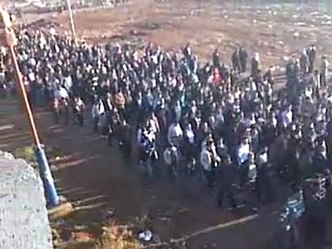 فري برس خربة غزالة مظاهرة أول أيام عيد الأضحى الأحد 6 11 2011