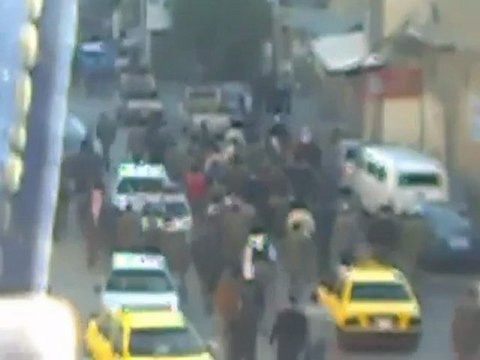 فري برس دمشق كفرسوسة انتشار الأمن بعد تفريق المظاهرة 6 11 2011