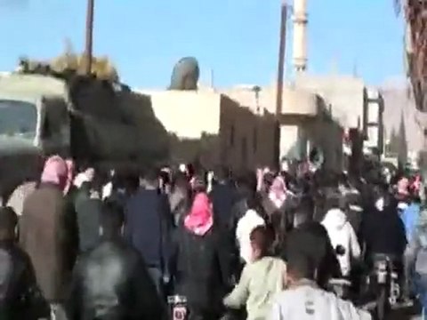 فري برس القلمون قارة مظاهرة صباحية العيد 6 11 2011