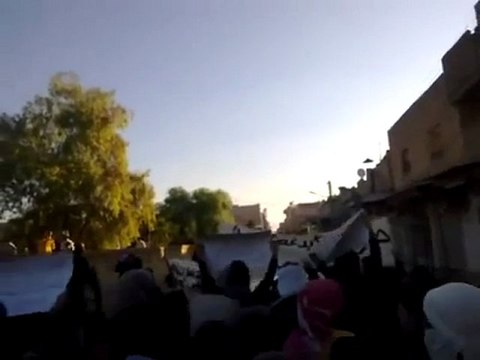 فري برس حماة حي كازو مظاهرة بعد صلاة العيد عيد الاضحى 6 11 2011