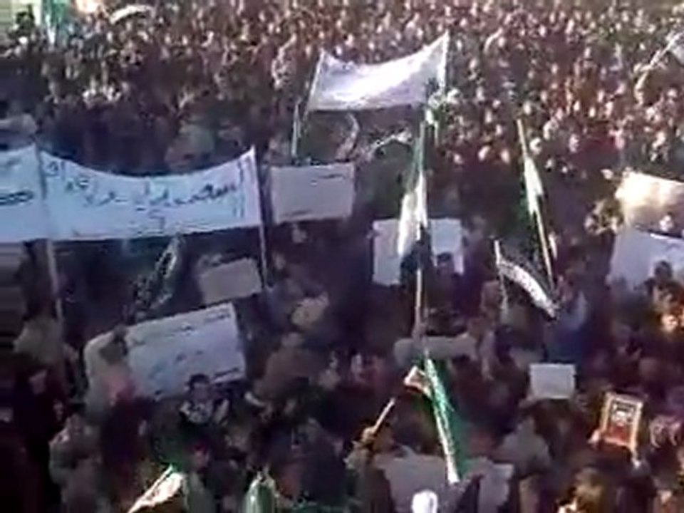 فري برس   مظاهرات ريف حماة كفرنبودة 6 11 2011