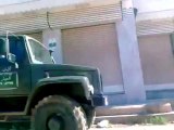 فري برس   درعا جاسم انتشار الدبابات في المدينة مع عصابات الاسد لإرهاب المدنيين 7 11 2011 ج2