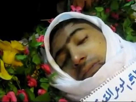 فري برس حمص المحتلة الوعر الشهيد خالد عبد الكريم الرحيم الذي استشهد على يد عصابات الأسد 7 11 2011