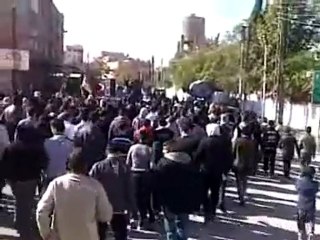 فري برس   كفربطنا مظاهرة حاشدة بثاني ايام العيد 7 11 2011