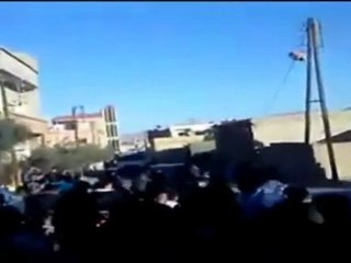 فري برس   القلمون   قارة   أحرار قارة يتظاهرون على الدراجات 7 11 2011