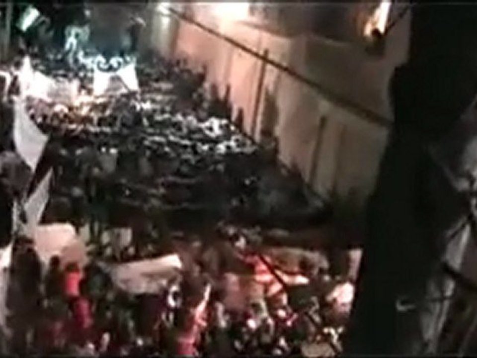 فري برس   حمص دير بعلبة  مسائية ثاني أيام عيد الاضحى المبارك 7 11 2011