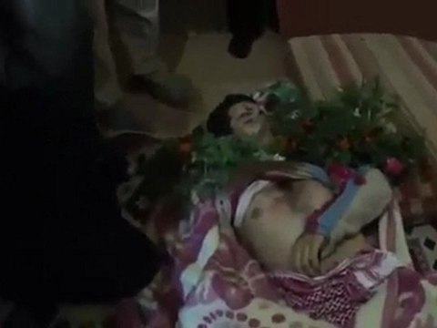 فري برس ادلب فليون مراسم زفاف الشهيد سامي ممدوح جواد في ثالث ايام العيد 8 11 2011 ج2