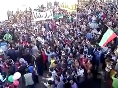 فري برس حماه حلفايا مظاهرات ثالث أيام عيد الاضحى المبارك 8 11 2011 ج2