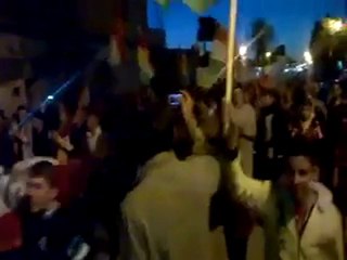 فري برس   ‫مظاهرة عامودا 8 11 2011 ج1