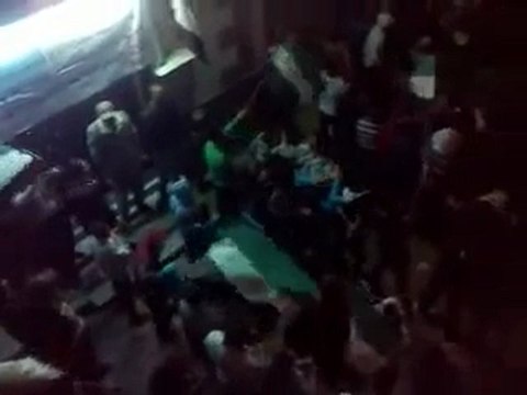 فري برس حمص الميدان مظاهرة مسائية الشعب يريد اعدام بشار 9 11 2011