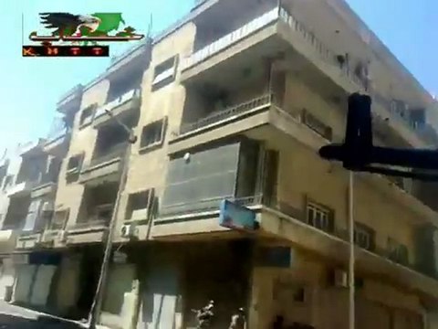 فري برس مقطع مسرّب للتواجد العسكري و اطلاق النار في حماه