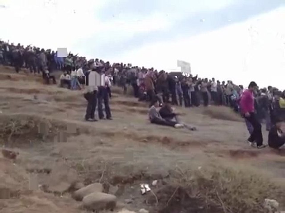 فري برس   تل رفعت مظاهرة أحرار تل رفعت على تل الحرية في إضراب الخميس لأجلك يا حمص 10 11 2011 ج2