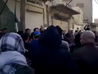 فري برس   برزة البلد مظاهرة بعد التشييع هل الصيصان 10 11 2011