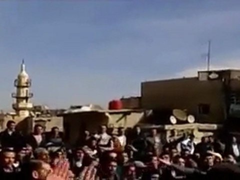 فري برس دمشق برزة أهالي الشام تهتف تضامنا مع برزة 10 11 2011