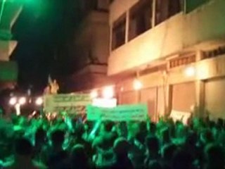 فري برس   عدد المعتقلين اكثر من عدد المؤيدين للنظام الاسدي  حمص 10 11 2011