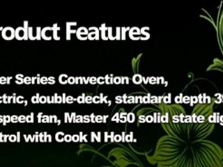 Double Deck Convection Oven Cook N Hold