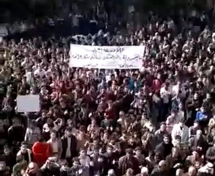 فري برس ادلب كفرنبل مظاهرة حاشدة في جمعة تجميد العضوية 11 11 2011