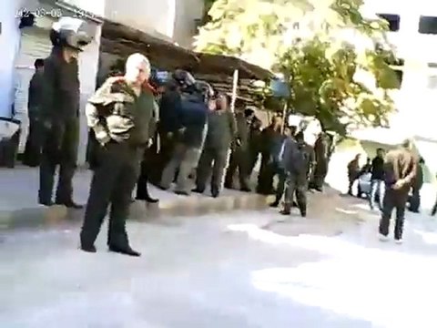 فري برس بانياس حصار جامع القبيات في جمعة تجميد العضويه 11 11 2011