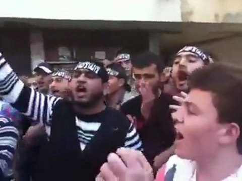 فري برس مظاهرة طرابلس الشام في جمعة تجميد العضوية 11 11 2011 ج2