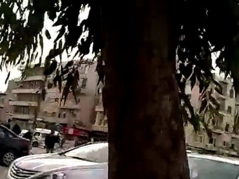 فري برس انتشار الامن والشبيحة في ساحة العاصي بحماه13 11 2911